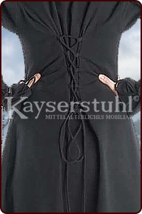 Kleid / Unterkleid / Cotte "Sonja", schwarz