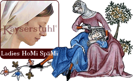 Mittelalterlich inspirierte Gewandung für Frouwen